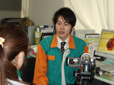 フジテレビ「FNN スーパーニュース」取材